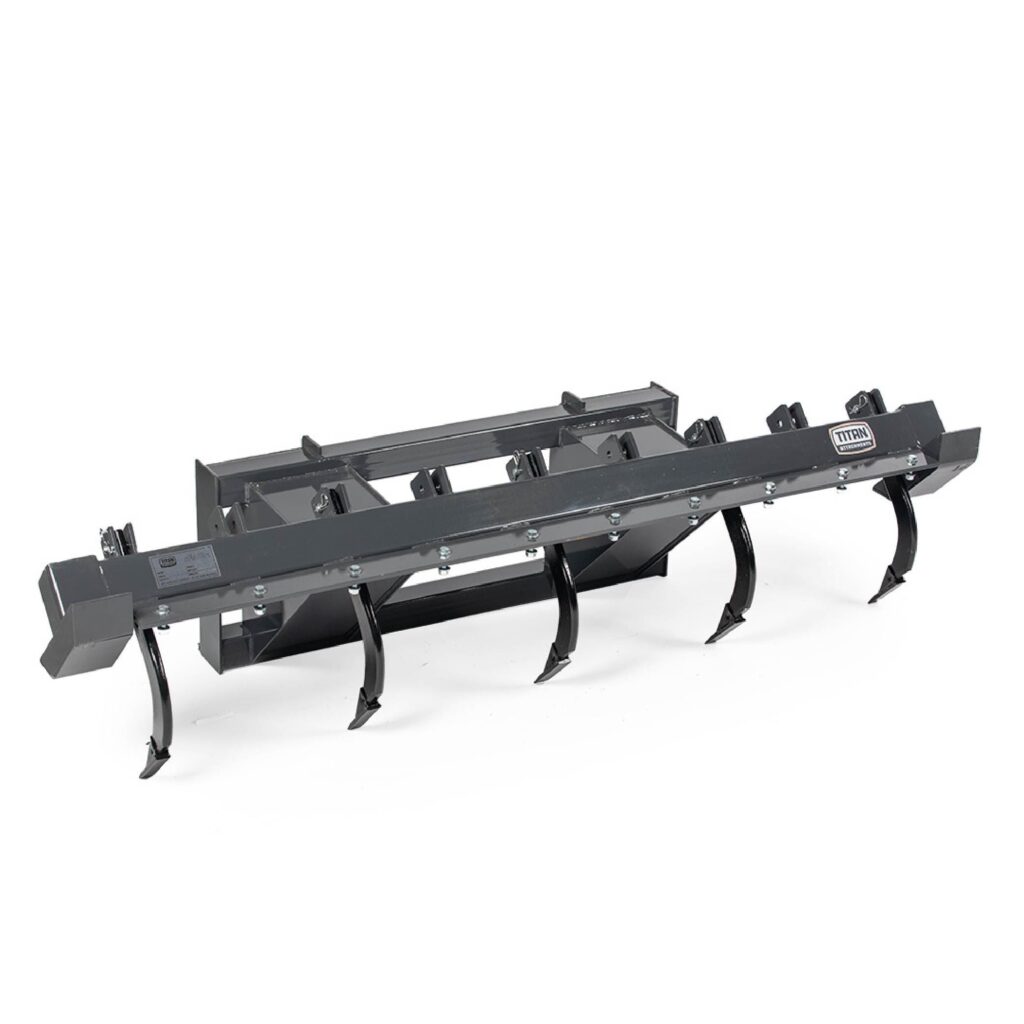 Scratch and Dent, 72" Ripper Scarifier Skid Steer Attachment