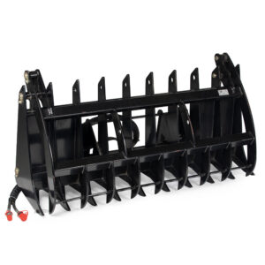 Scratch and Dent - 72" Root Grapple Rake Attachment for Skid Steer - FINAL SALE