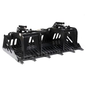 Scratch and Dent - 82" Fine Grade Skeleton Rock Grapple Rake - FINAL SALE