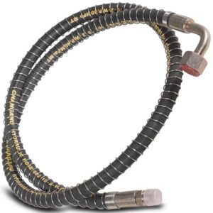 Scratch and Dent, 74" Hydraulic Bypass Hose For Backhoe Control Valves LW7A & LW6A