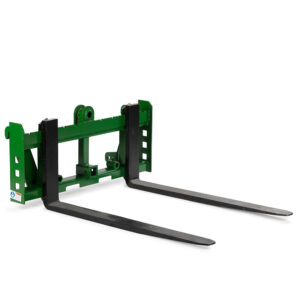 Economy Series Pallet Fork Frame Attachment, Fits John Deere Global Euro