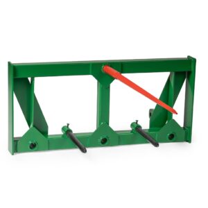 HD Hay Frame Attachment with Stabilizers, Fits John Deere Global Euro