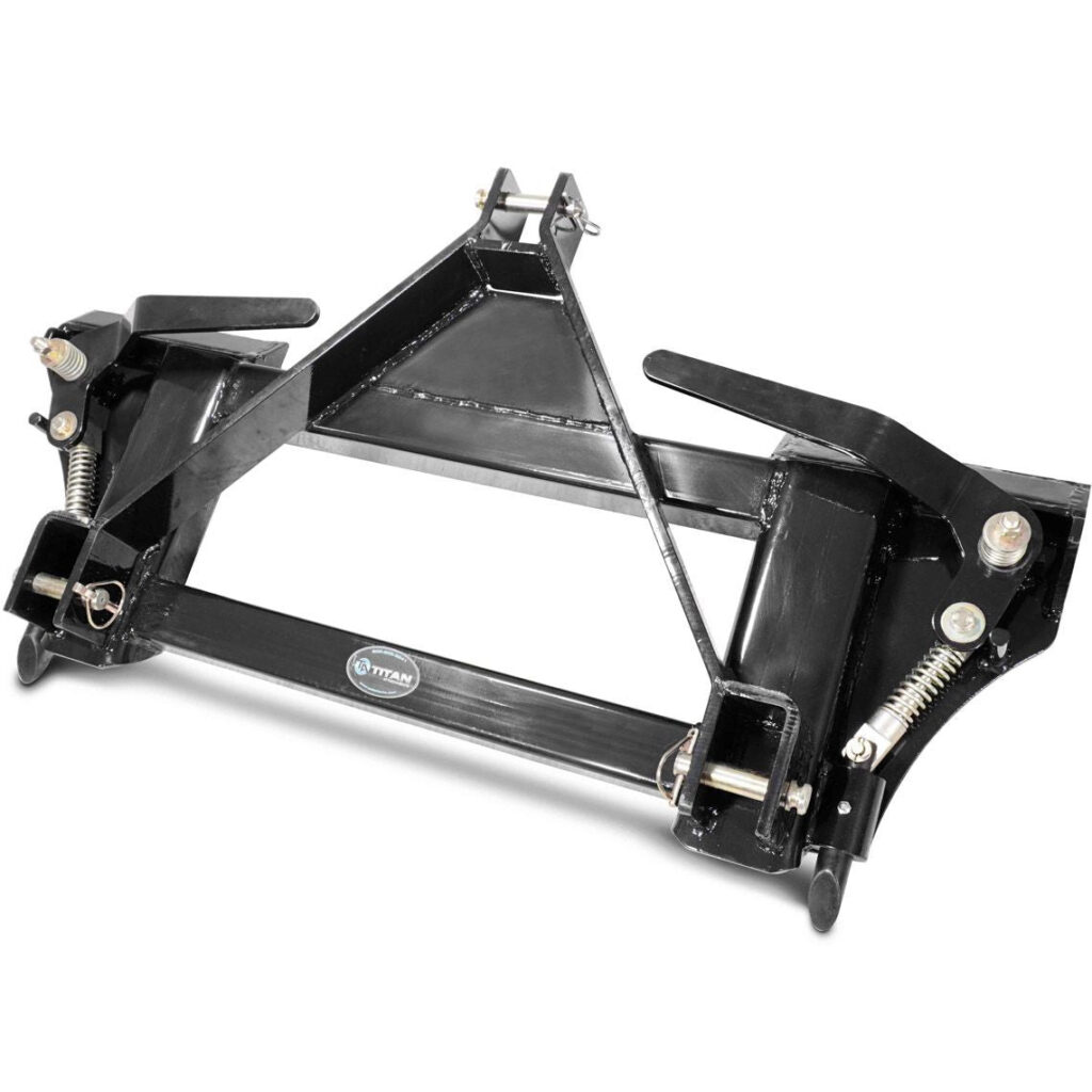 Scratch and Dent - 3 Point to Universal Quick Tach Adapter Skid Steer Tractor - FINAL SALE