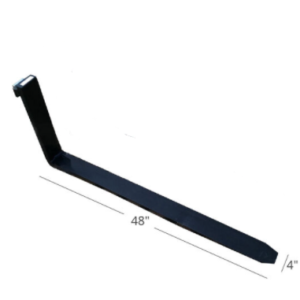 Scratch and Dent, 48" Single Pallet Fork Blade