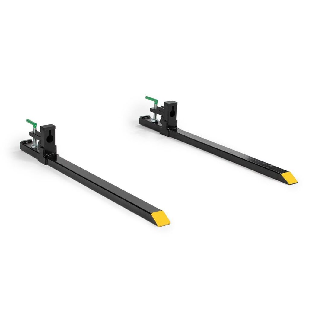 Scratch and Dent - 1,500 lbs Capacity Clamp on Pallet Forks - FINAL SALE