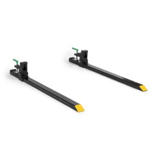 Scratch and Dent - 1,500 lbs Capacity Clamp on Pallet Forks - FINAL SALE