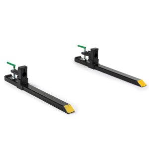 Scratch and Dent, 43" Light-Duty Clamp-On Pallet Forks