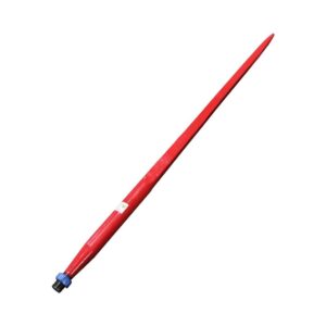 Scratch and Dent - 39" Square Hay Bale Spear 3,000 lbs capacity, 1 3/4" wide with nut - FINAL SALE