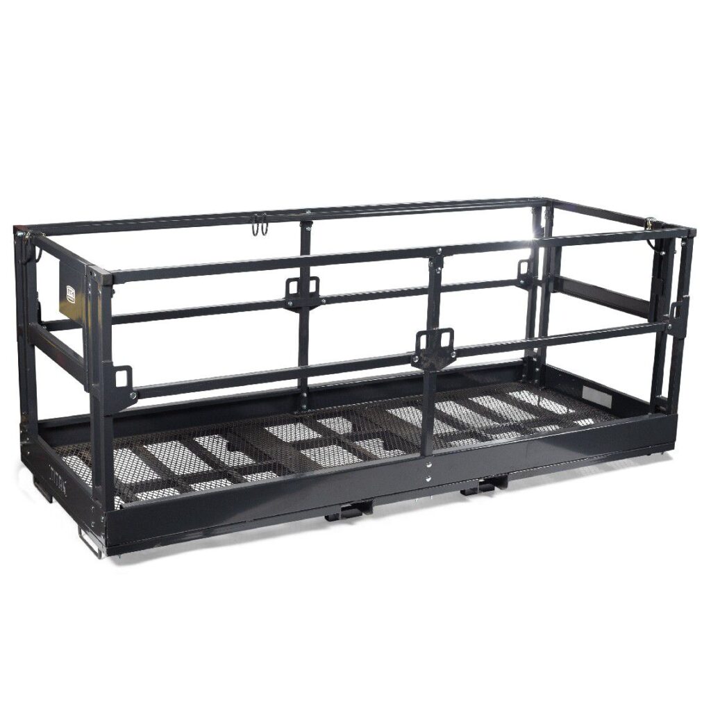 Scratch and Dent - 4'x9' 8" Telehandler Work Platform Man Basket - FINAL SALE