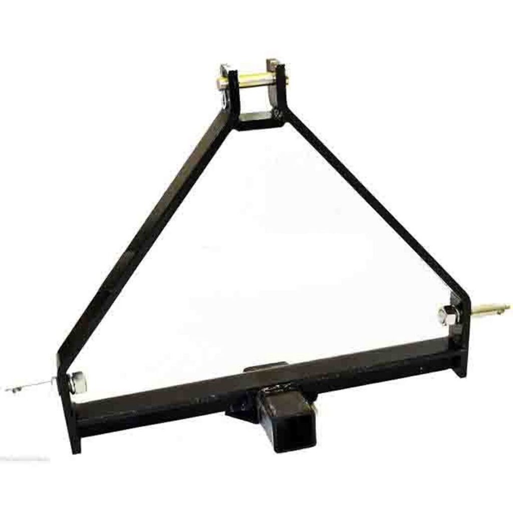 Scratch and Dent - Category 1 3-Pt Tractor Drawbar Receiver Hitch Kubota (TDR) fits john deere - FINAL SALE