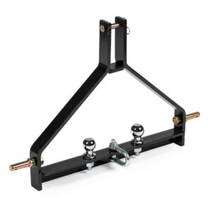 Scratch and Dent, Category 1, 3-Point Tractor Drawbar Trailer Hitch | Quick Hitch Compatible