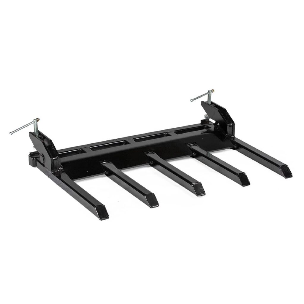 Scratch and Dent, Clamp-On Debris Fork Fits 48" Tractor Bucket V2