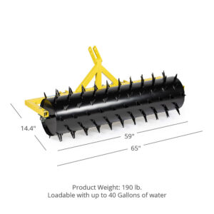 Scratch and Dent - Drum Spike Aerator | 3-Point | 5 Ft - FINAL SALE