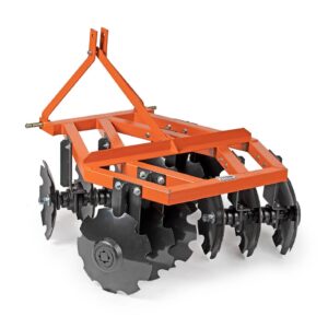 Scratch and Dent - Cat 1 3 Point Notched Disc Harrow | 4 Feet - FINAL SALE