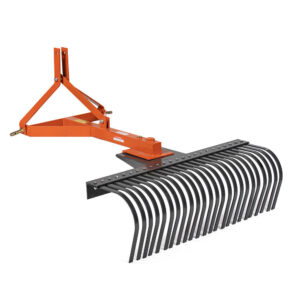 Scratch and Dent, 3 Point 4 FT Landscape Rake