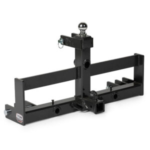 Pro Series 3 Point Hitch Receiver with Suitcase Rack