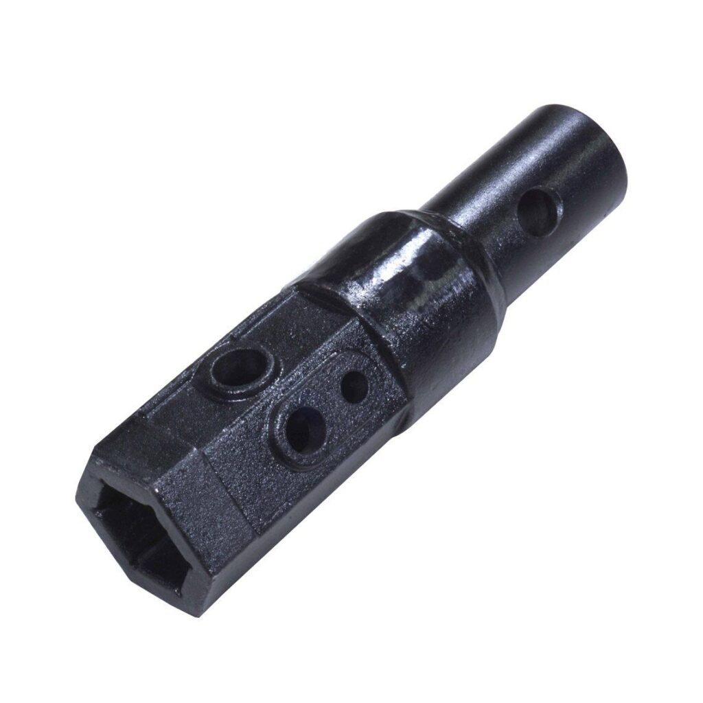 Scratch and Dent - Auger Bit Adapter - 2 Hex to 2 9/16" Round - FINAL SALE