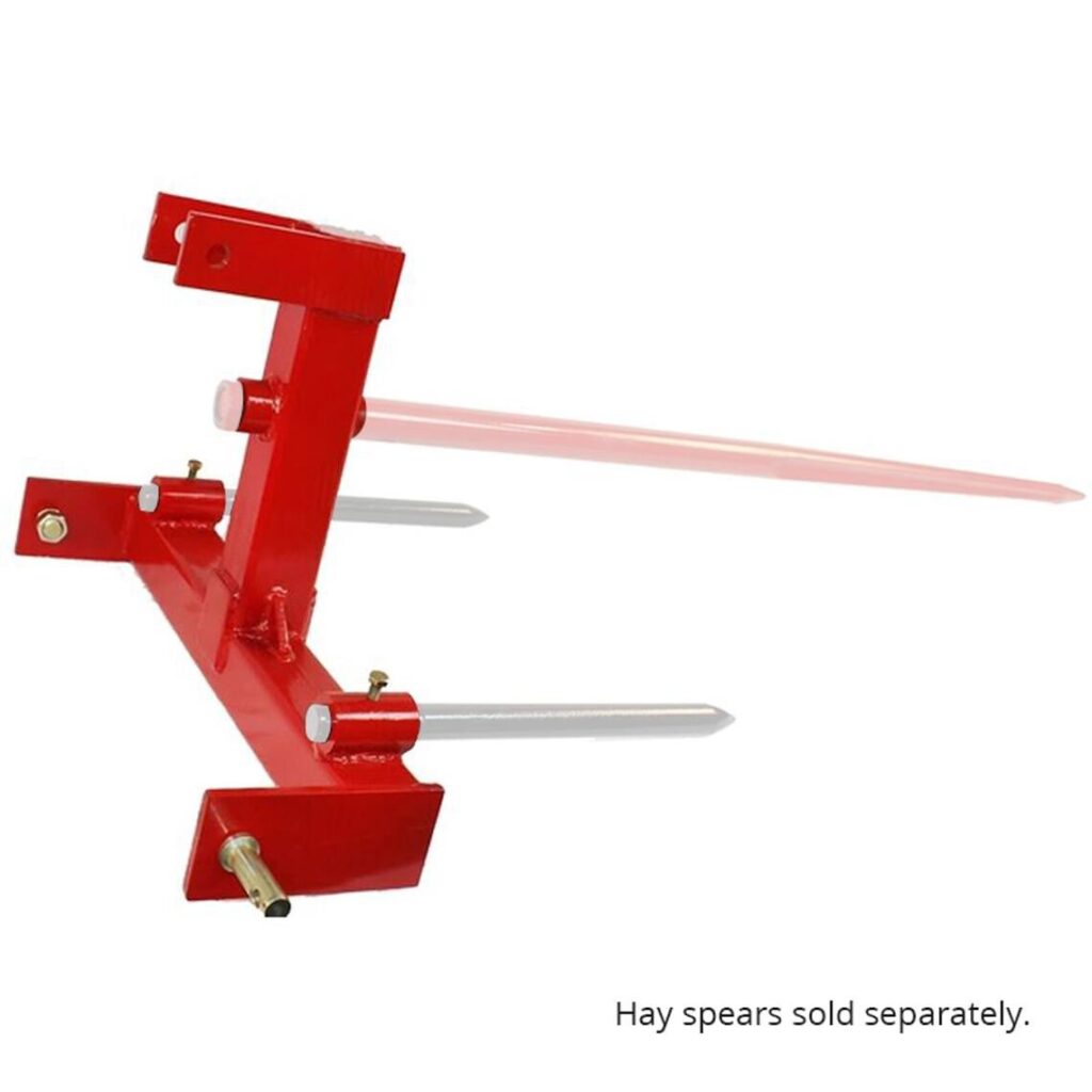 Scratch and Dent - Cat 1 Hay Spear 3 Point Attachment with Sleeve - FINAL SALE