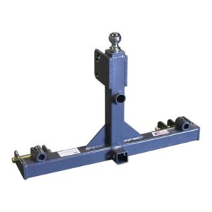 Scratch and Dent - 3 Point Gooseneck Trailer Hitch Receiver and Hay Attachment | Cat 1 & 2 - FINAL SALE