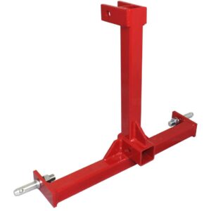 Scratch and Dent - 3 Point Tractor Drawbar Trailer Hitch Receiver Attachment Category 1 - FINAL SALE