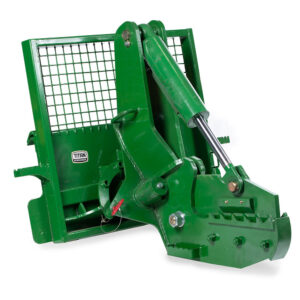 Scratch and Dent, 12" Rotating Tree Shear Attachment Fits John Deere Loaders