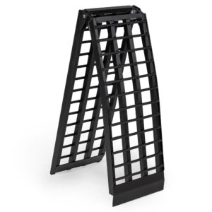 Scratch and Dent - 8 FT HD 4 Beam Aluminum Arched Motorcycle Ramp - FINAL SALE