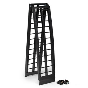 Scratch and Dent - 8 FT Aluminum Arched Motorcycle Ramp - FINAL SALE