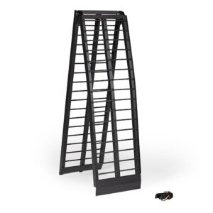 Scratch and Dent - 10 FT Aluminum Arched Motorcycle Ramp - FINAL SALE