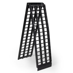 Scratch and Dent - 10 FT HD 4 Beam Aluminum Arched Motorcycle Ramp - FINAL SALE