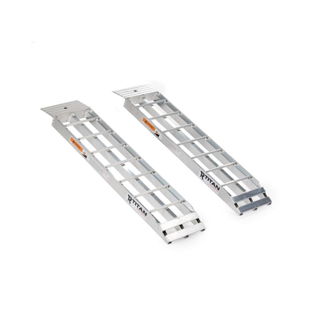 Scratch and Dent - 36" Aluminum Dual Shed Ramps - FINAL SALE