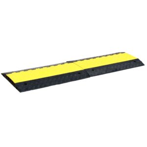 Scratch and Dent - Cable Protector | 5-Channel Small | 20 Ton Capacity | Bolt Down | Pair - FINAL SALE