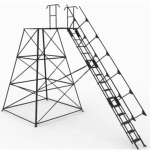 Orion 15 FT Stair - Elevated Deer Blind Stand